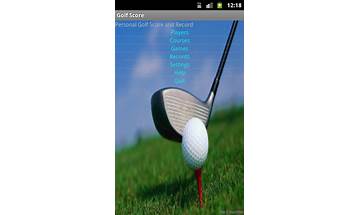 GOLFSCORE for Android - Download the APK from Habererciyes